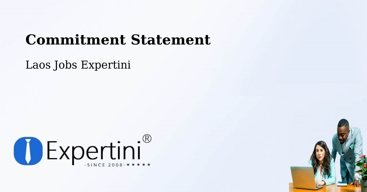 Corporate Commitment – Muang Thakhèk - Laos Jobs Expertini